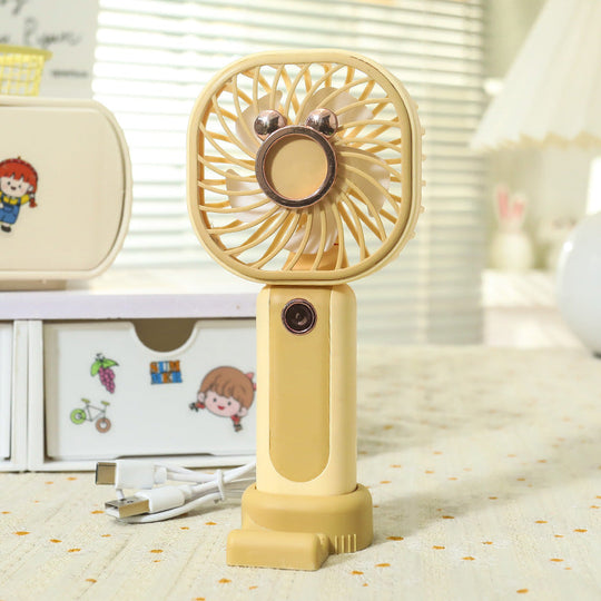 Damen Mini Ventilator USB Tragbar Mit Flexiblem Neigungswinkel 6