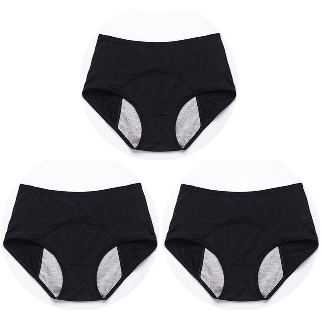 Damen Nahtloser Slip mit 360° Auslaufschutz für Optimalen Komfort 0