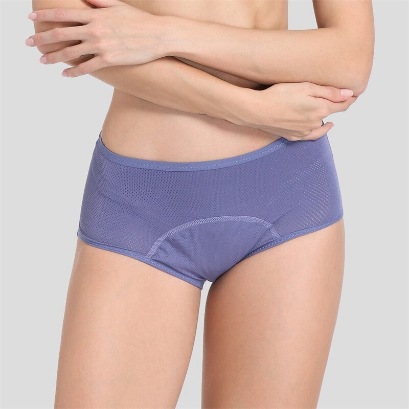Damen Nahtloser Slip mit 360° Auslaufschutz für Optimalen Komfort 3