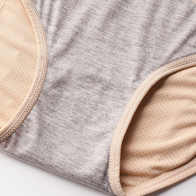 Damen Nahtloser Slip mit 360° Auslaufschutz für Optimalen Komfort 6