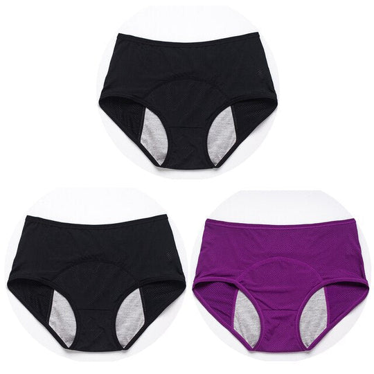 Damen Nahtloser Slip mit 360° Auslaufschutz für Optimalen Komfort 8