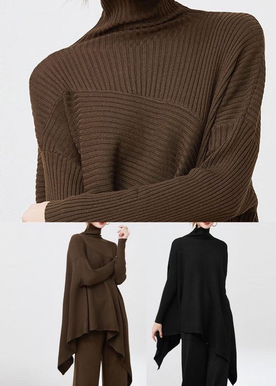 Damen Oversized Pullover mit asymmetrischem Design 3