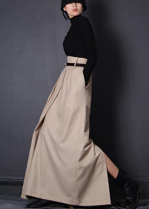 Damen Patchwork Rock mit asymmetrischem Design 2
