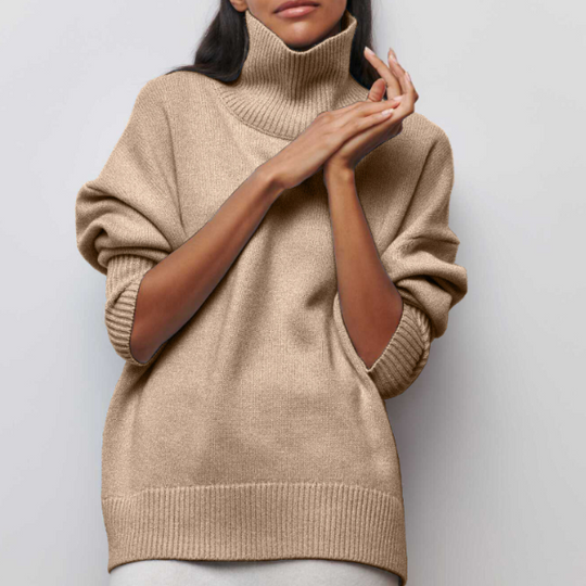 Damen Rollkragenpullover Lässiger Stil für den Winter 3