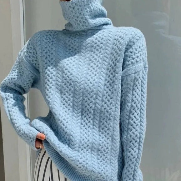Damen Rollkragenpullover aus Kaschmir 1