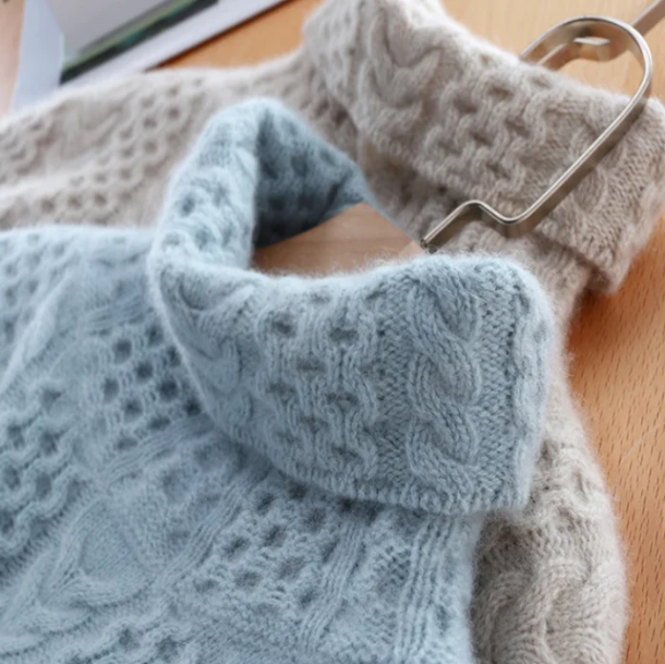 Damen Rollkragenpullover aus Kaschmir 3