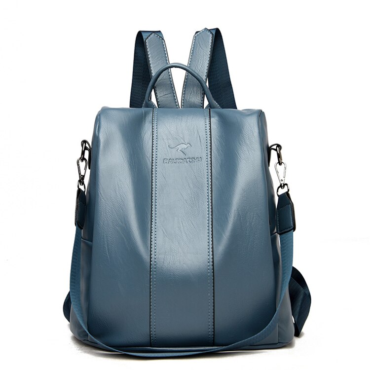 Damen Rucksack Vintage Stil Diebstahlsicher Multifunktional 5