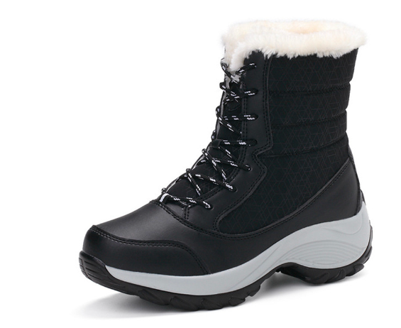 Damen Schneestiefel Warm gefüttert 6