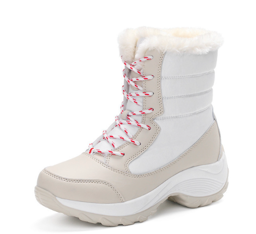 Damen Schneestiefel Warm gefüttert 7