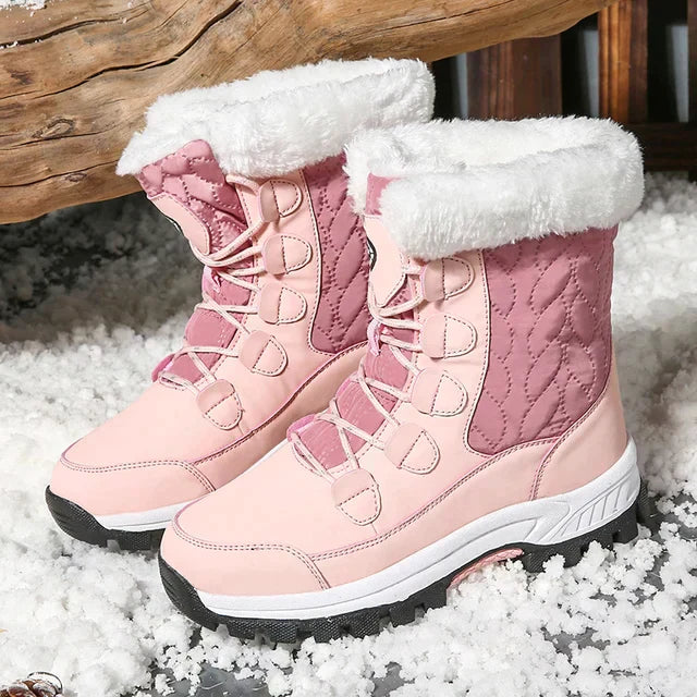Damen Schneestiefel mit auffälligem Design 2