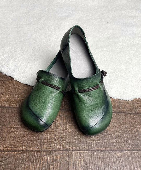 Damen Schuhe Retro-Flach mit Kreuzriemen für Vielseitige Outfits 0
