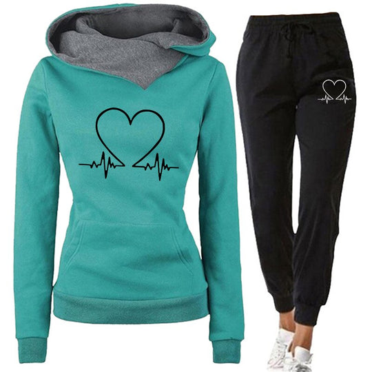 Damen Set aus weichem und warmem Material 2