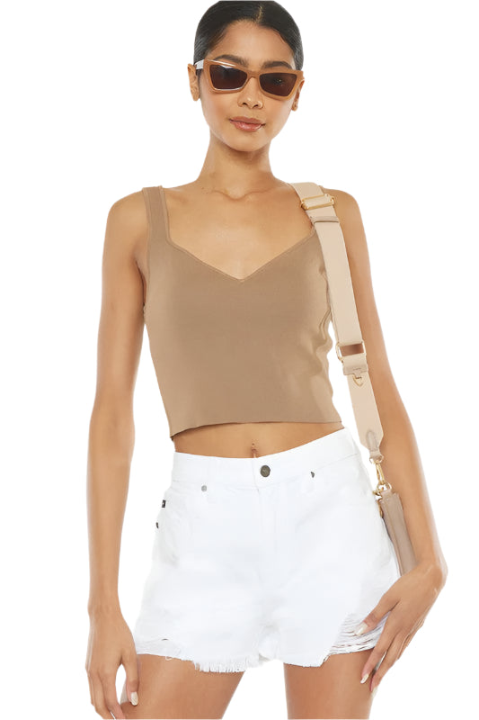 Damen Shorts Hohe Taille Ausgefranster Saum 0