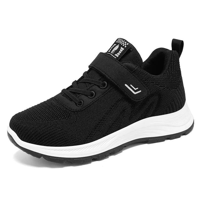 Damen Sneakers Atmungsaktiv Freizeit Schnürschuhe Leicht Textil 4