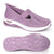 Damen Sneakers Slip-On Atmungsaktiv mit Fußgewölbeunterstützung und Memory Foam 10
