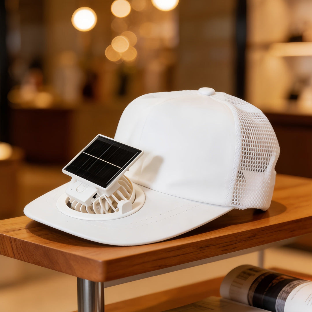 Damen Sonnenhut Mit Ventilator Modernes Design Für Sommerveranstaltungen 1