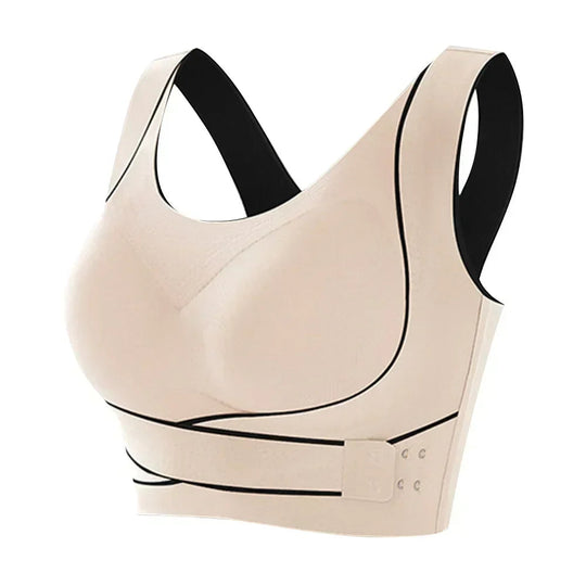 Damen Sport-BH mit Verstellbarem Hakenverschluss 0