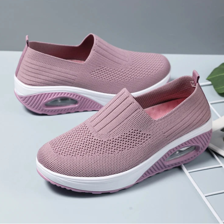 Damen Sportliche Schuhe mit Luftpolster und Rutschfester Sohle 0