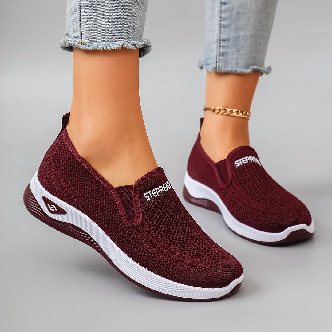 Damen Sportschuhe Atmungsaktiv Leicht Flach für Alltag und Freizeit 3