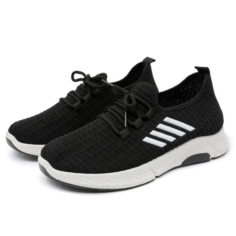 Damen Sportschuhe Mesh Leichtgewicht Laufschuhe Rutschfeste Gummisohle 5