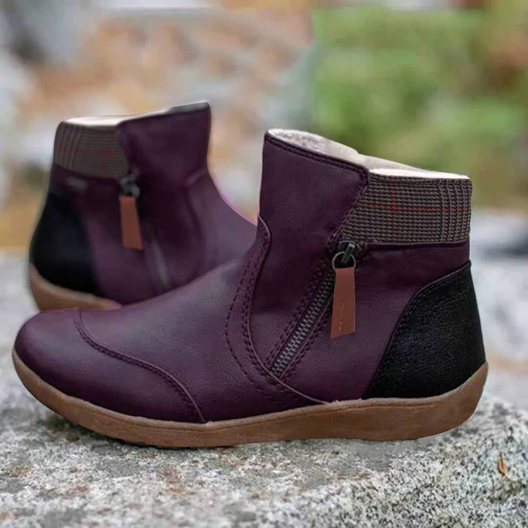 Damen Stiefel Wasserdicht mit Rutschfester Sohle 3