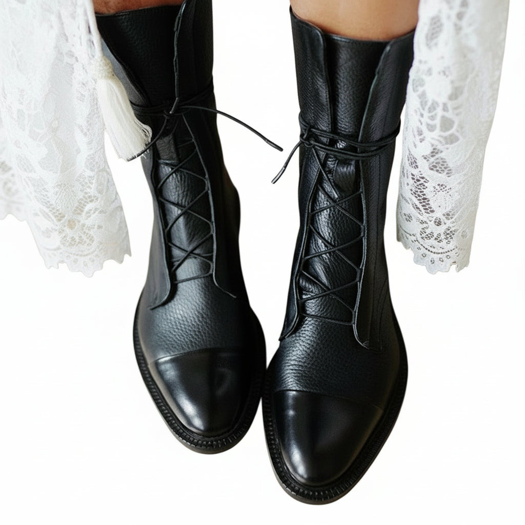 Damen Stiefel mit Hohem Absatz 0