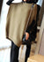 Damen Strickweste O-Ausschnitt Patchwork Stil 2