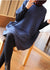 Damen Strickweste O-Ausschnitt Patchwork Stil 4