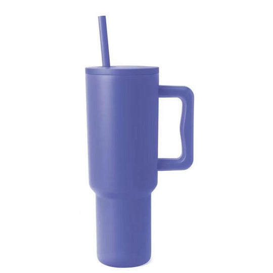 Damen Thermobecher mit ergonomischem Griff und Strohhalm 7