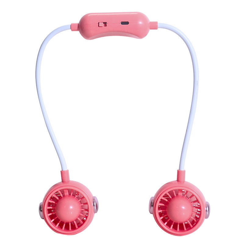 Damen Tragbarer Halsventilator Flexibles Design USB Aufladung 5