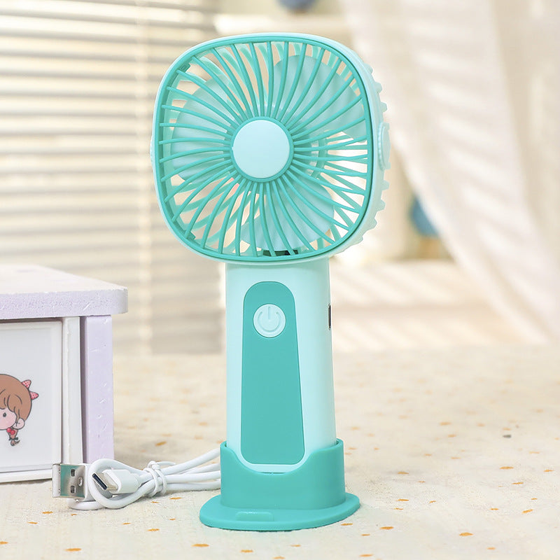 Damen Tragbarer Handventilator mit Verstellbarem Neigungswinkel 10