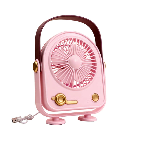 Damen Tragbarer Retro Ventilator Stilvoll und Mobil 5
