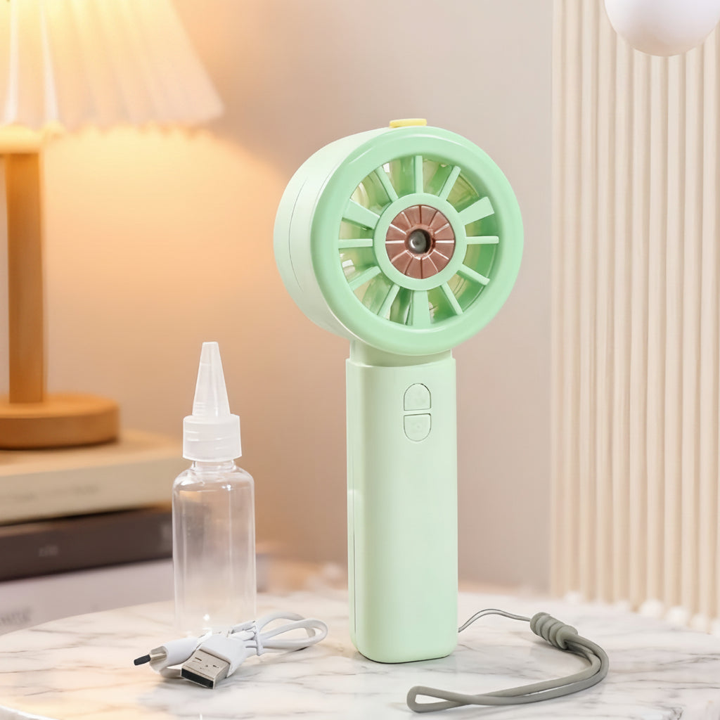 Damen Tragbarer Sprühventilator Mit USB-Ladefunktion 3