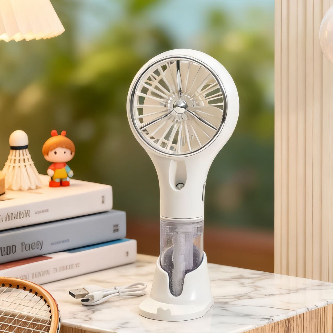 Damen Tragbarer Sprühventilator Mit USB-Ladefunktion 8