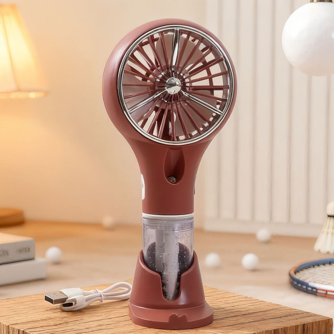 Damen Tragbarer Sprühventilator mit USB-Ladefunktion 10