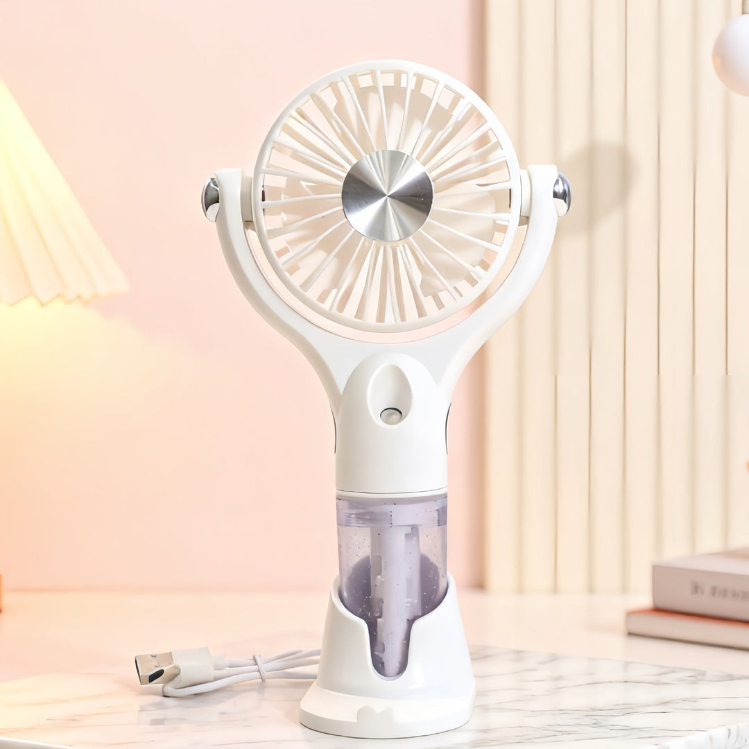 Damen Tragbarer Sprühventilator mit USB-Ladefunktion 5