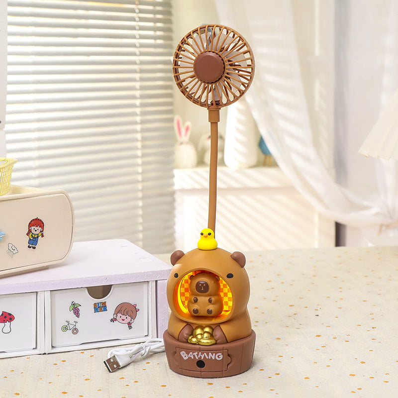 Damen Tragbarer Ventilator im Bärendesign für Frische und Spaß 8