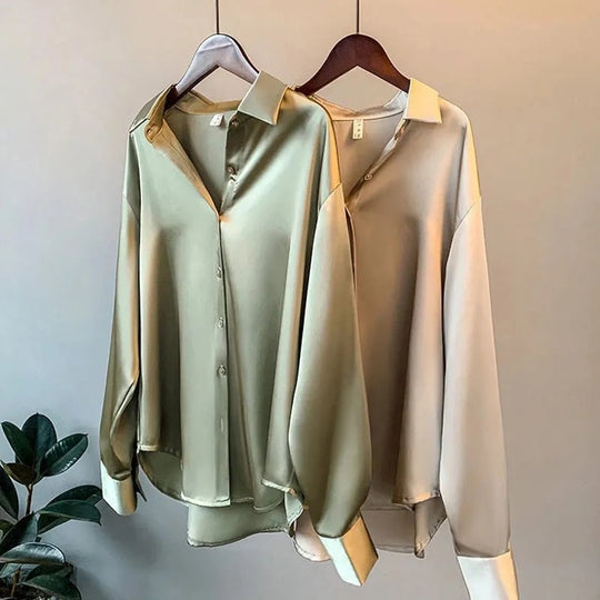 Damen Vintage Bluse mit Charme 2