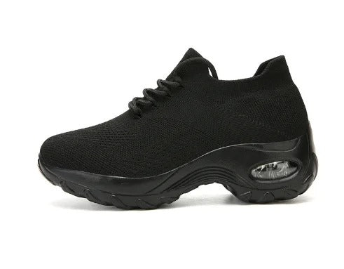 Damen Walkingschuhe Atmungsaktiv Mit Ergonomischer Fußgewölbeunterstützung 0