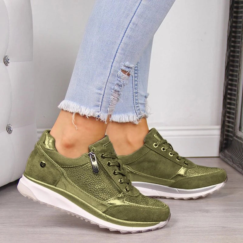 Damen Wanderschuhe Modernes Design mit Rutschfester Sohle 3