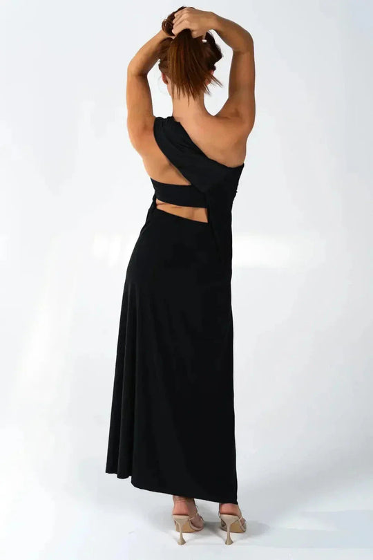 Damen Wickelkleid Vielseitig Tragbar - Sommerkleid für Hochzeiten und Abendveranstaltungen 5