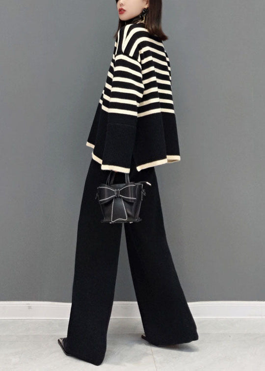 Damen Zweiteiliges Anzug-Set mit Rollkragenpullover 3