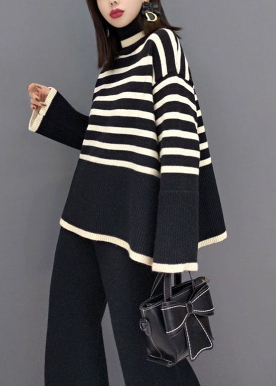 Damen Zweiteiliges Anzug-Set mit Rollkragenpullover 4