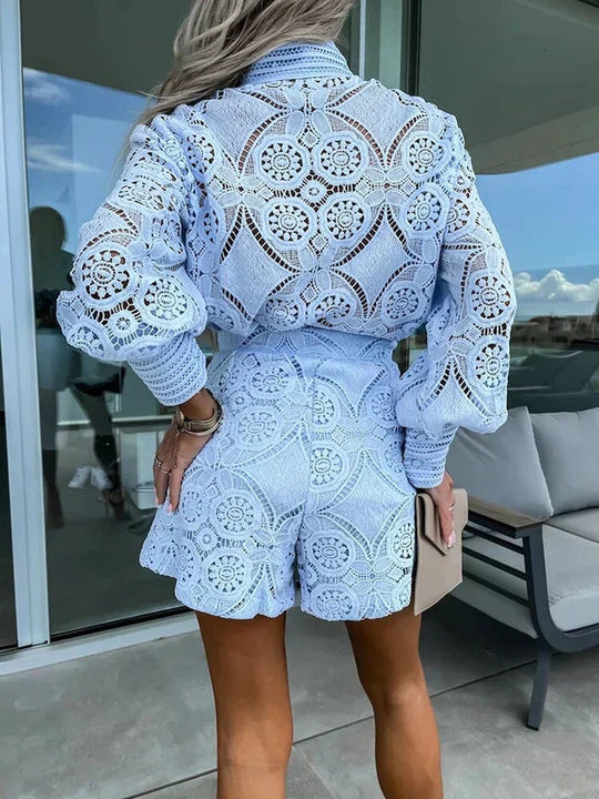 Damen Zweiteiliges Set Ibiza Stil 1