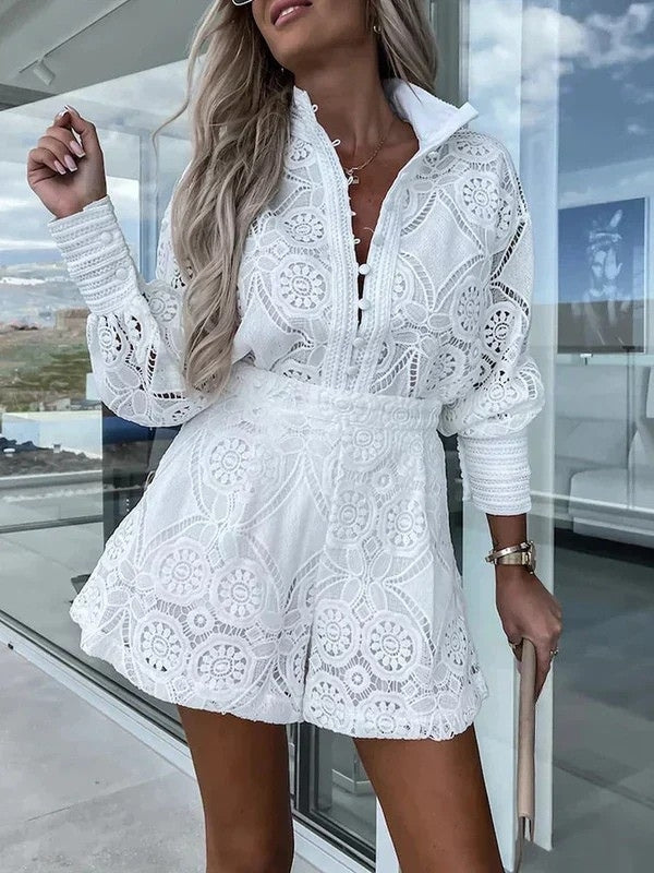 Damen Zweiteiliges Set Ibiza Stil 4