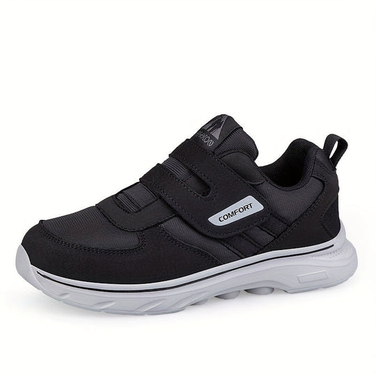Damen und Herren Komfort Schuhe mit Klettverschluss 8
