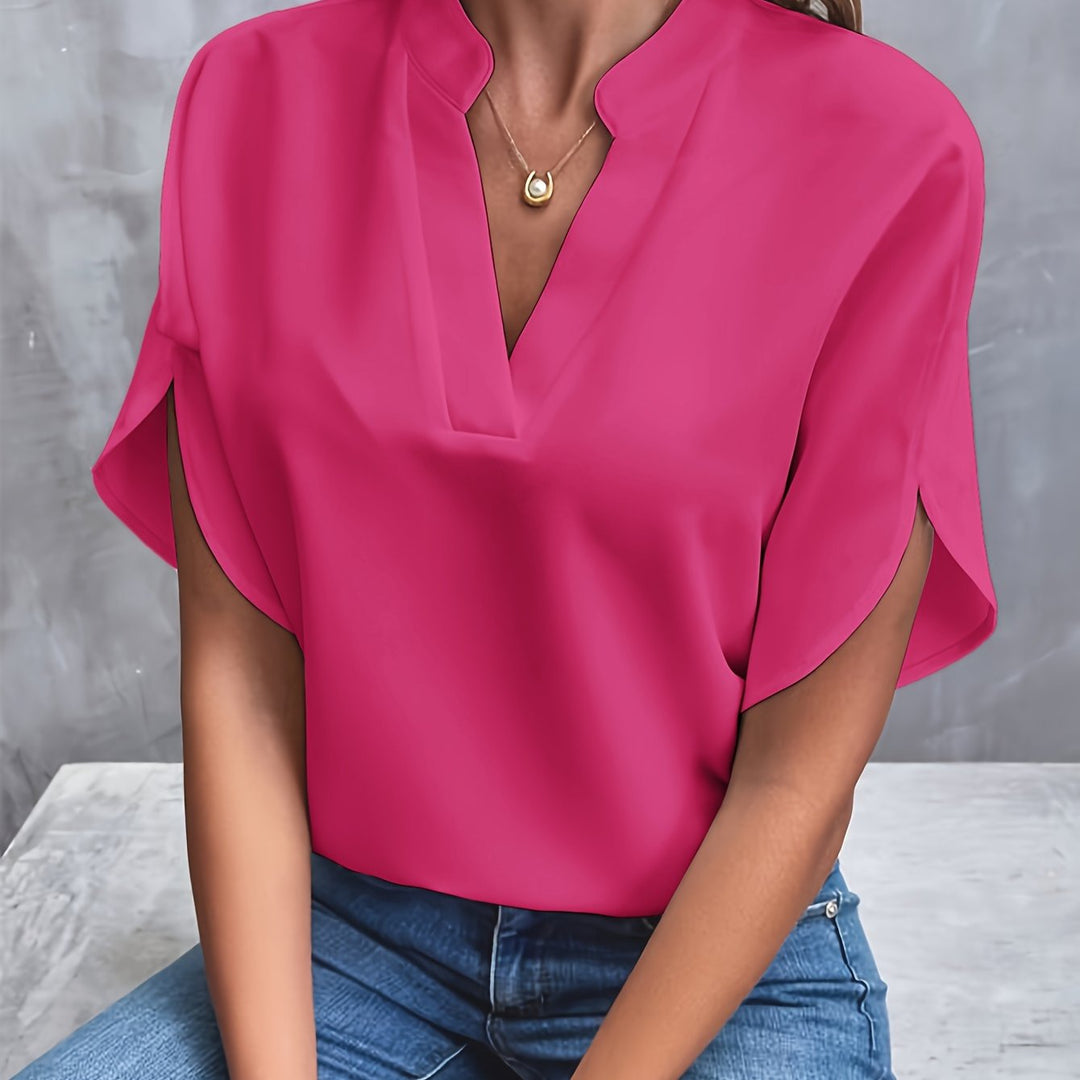 Damenbluse Elegante Viskose Polyester für Festliche Anlässe 10