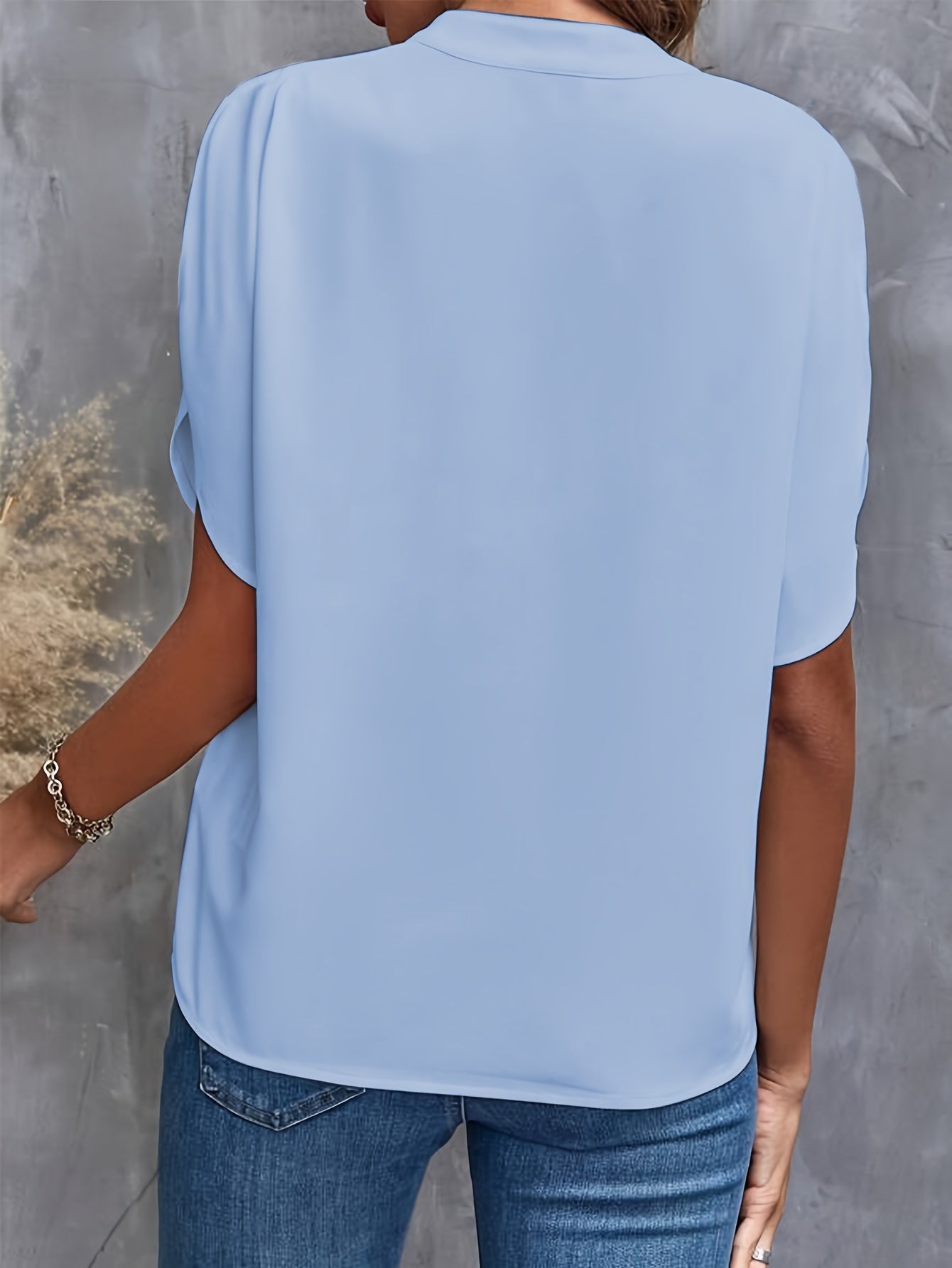 Damenbluse Elegante Viskose Polyester für Festliche Anlässe 7