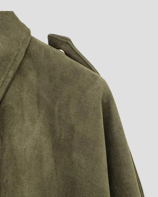 Damenjacke Bomber Stil Übergröße mit Reißverschluss für Lässige Outfits 4