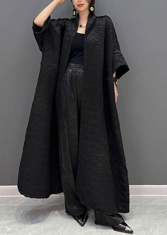 Damenmantel Trenchcoat mit Übergroßen Taschen für Herbst und Winter 1